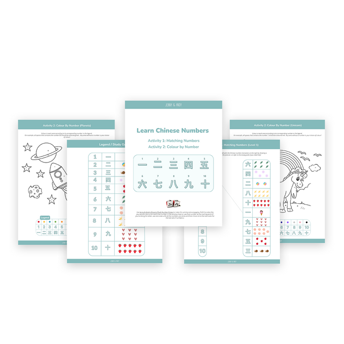 Learn Chinese Numbers PDF